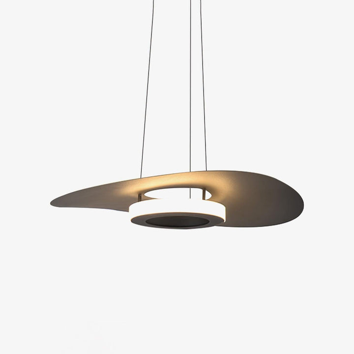 Solara Suspension en aluminium avec anneau OVNI minimaliste - Neutralighting
