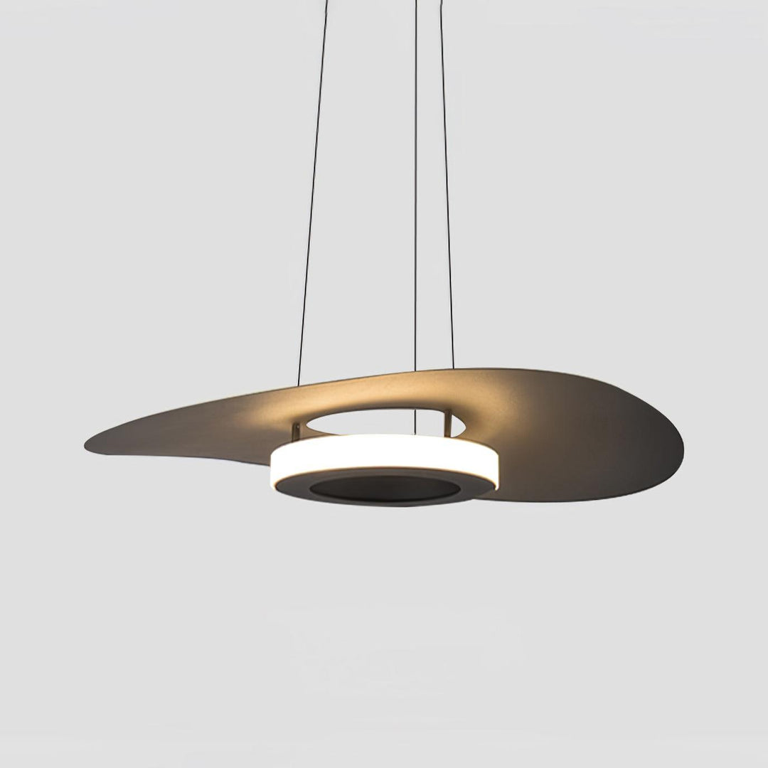 Solara Suspension en aluminium avec anneau OVNI minimaliste - Neutralighting