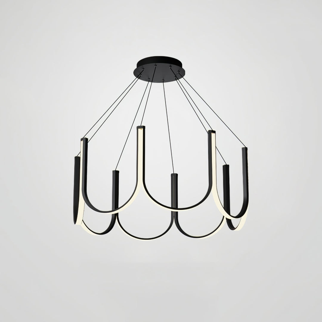 Peyton Lampe Pendante Noire Moderne - Neutralighting