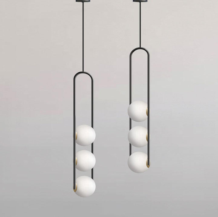 Evelaris Lustre Suspendu En Verre Art Nordique Minimaliste Moderne - Neutralighting