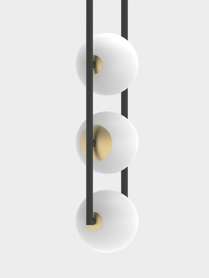 Evelaris Lustre Suspendu En Verre Art Nordique Minimaliste Moderne - Neutralighting
