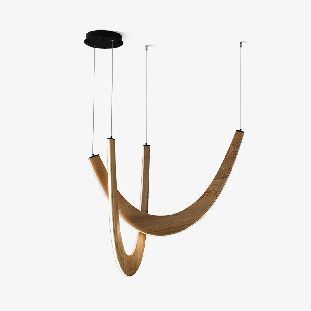 Lumora Suspension Lampe en Bois - Neutralighting