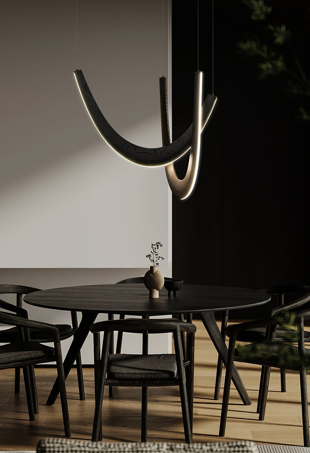 Lumora Suspension Lampe en Bois - Neutralighting