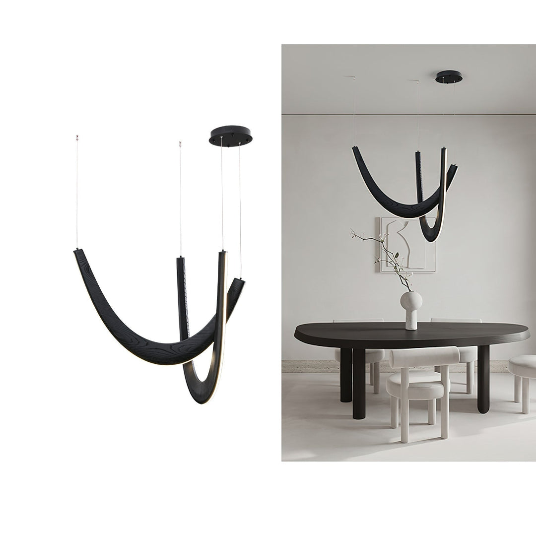 Lumora Suspension Lampe en Bois - Neutralighting