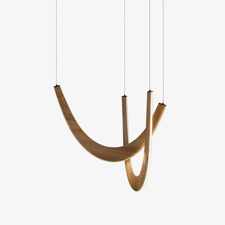 Lumora Suspension Lampe en Bois - Neutralighting