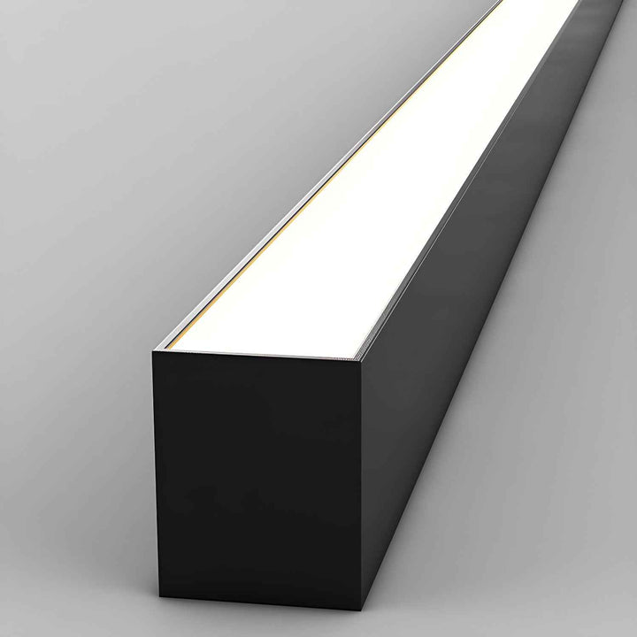 Solara Acrylique 60cm Noir LED 12W