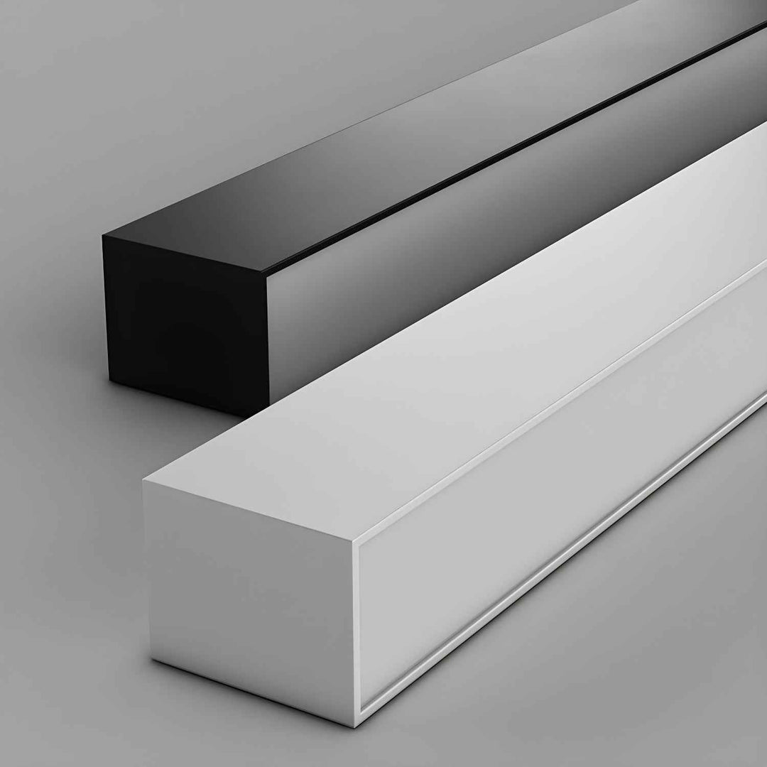 Solara Acrylique 60cm Noir LED 12W