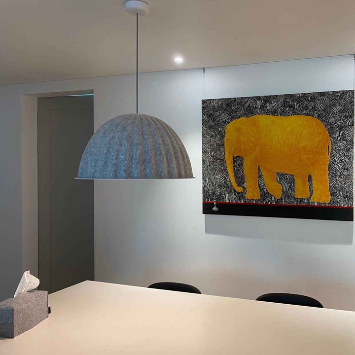 Lampe hSuspension en Métal – Design Contemporain