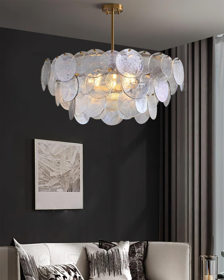 Utopia Lustre Disque en Verre Superposé - Neutralighting