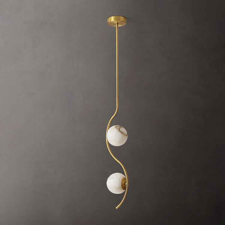 Lampe Civenan en Laiton – Design Contemporain