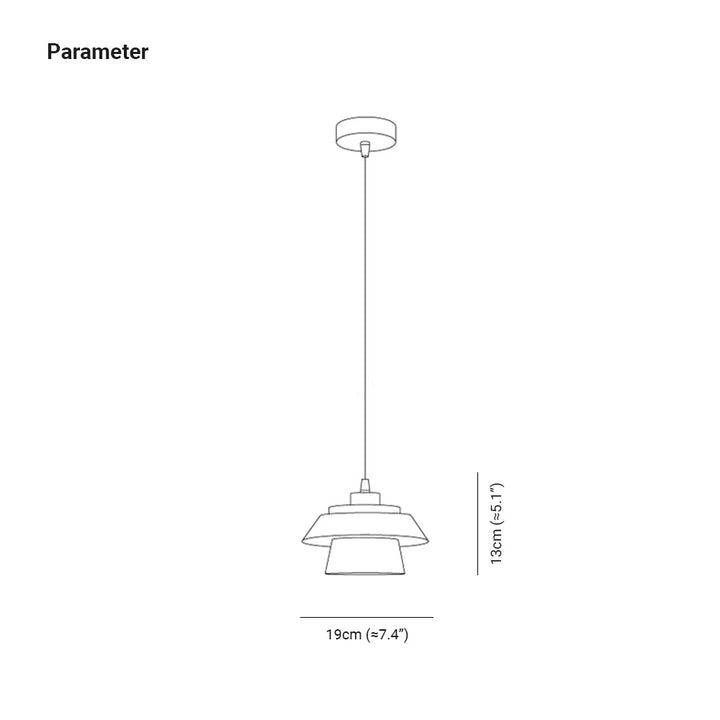 Arisha Dôme Moderne LED Suspension Métal Bois Noir Blanc Gris Salon Chambre à Coucher - Neutralighting