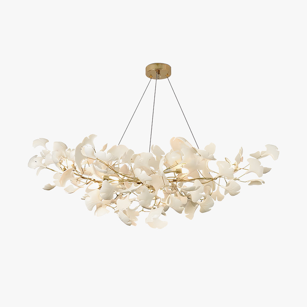 Olivia Lustre Moderne et Luxueuse, Métal/céramique, Or, Salon/Chambre à Coucher - Neutralighting