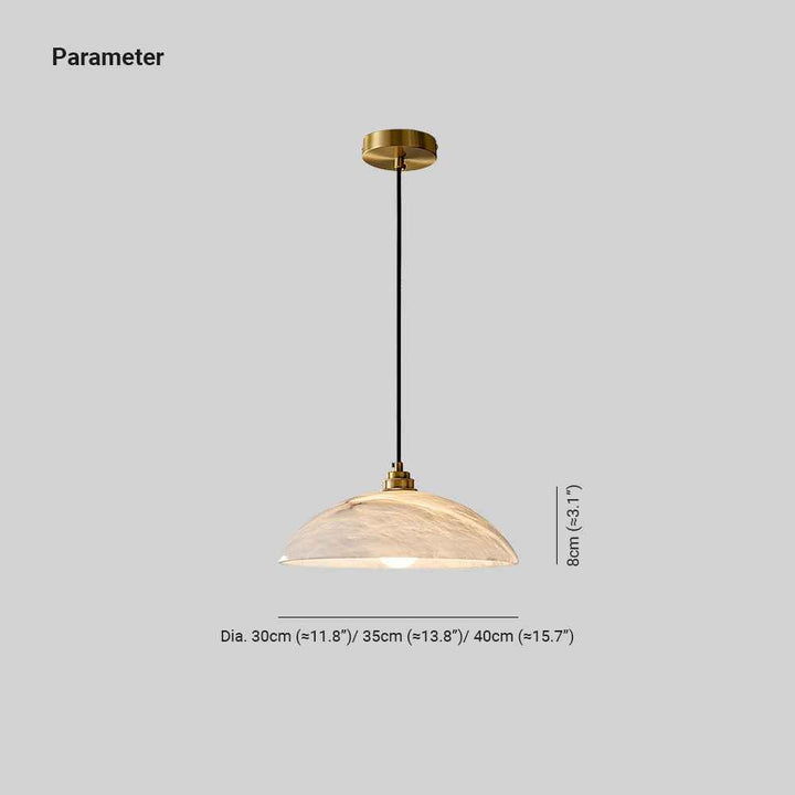 Suspension Delin en Laiton – Suspension Contemporaine