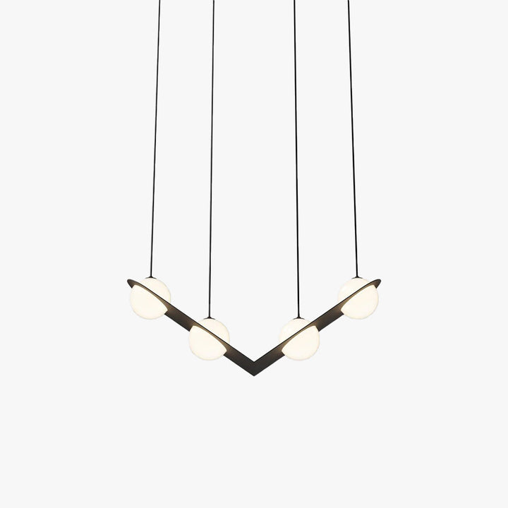 Selan Suspension en Verre Noir - Neutralighting