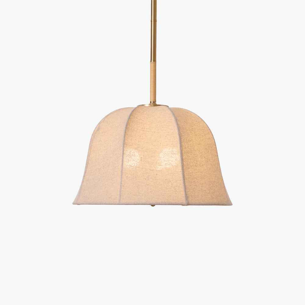 Tala Suspension Cloche en Tissu à Rayures - Neutralighting