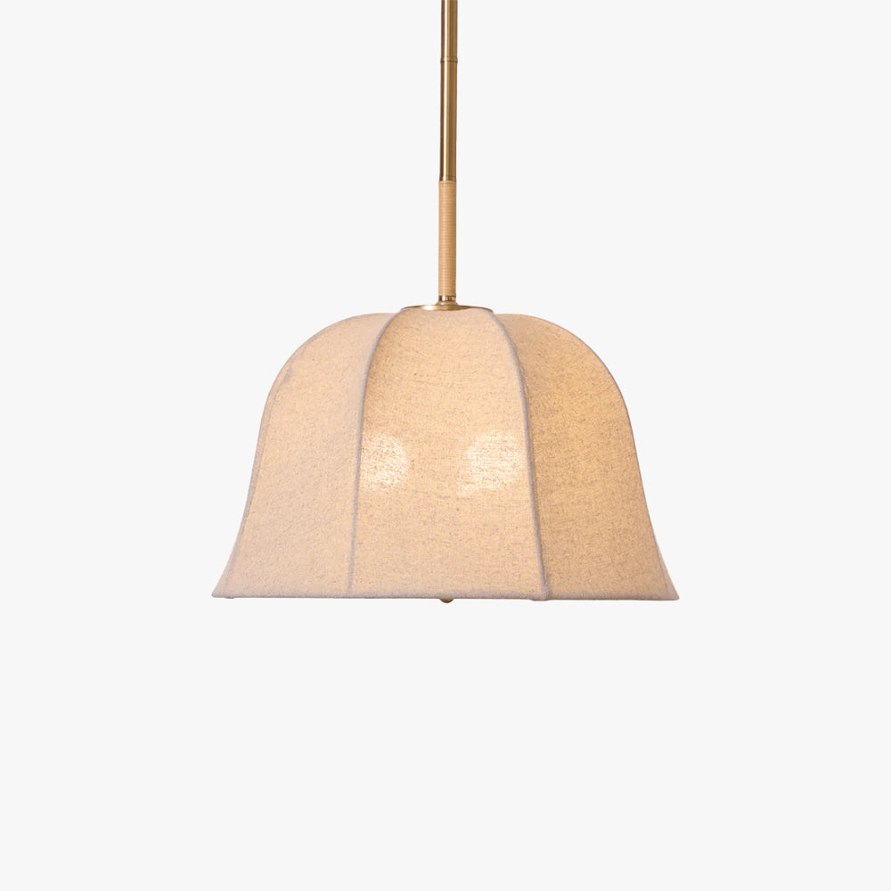 Tala Suspension Cloche en Tissu à Rayures - Neutralighting