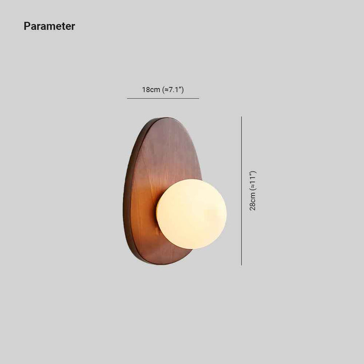 Ralk Applique Murale Lueur de Galet - Neutralighting
