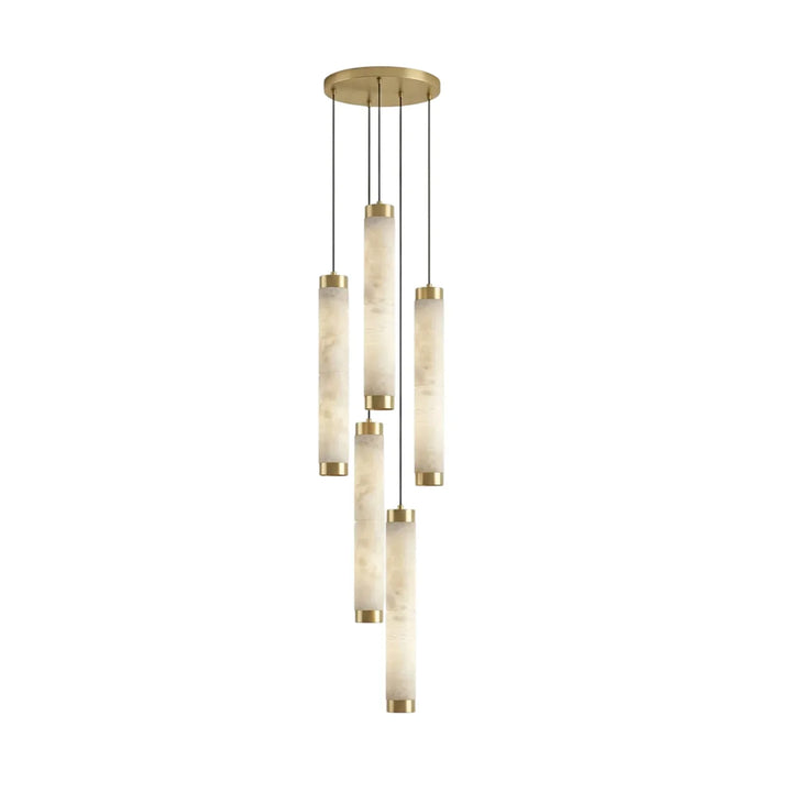 Lira Suspension Cyclindrique en Albâtre Vakkerlight