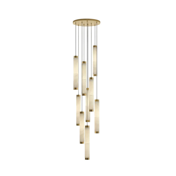 Lira Suspension Cyclindrique en Albâtre Vakkerlight