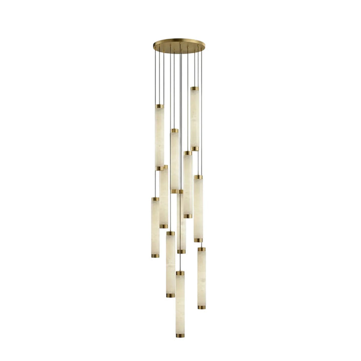 Lira Suspension Cyclindrique en Albâtre Vakkerlight
