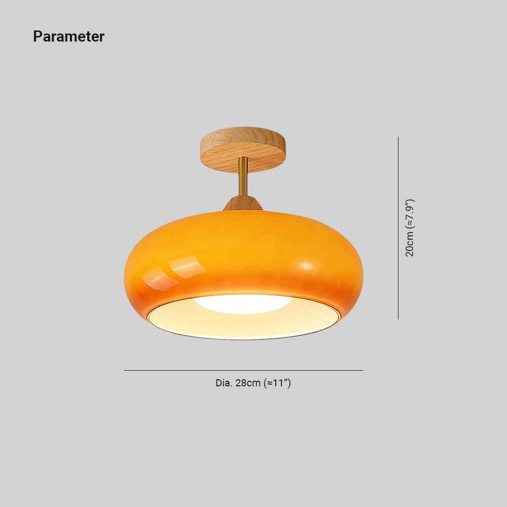 Plafonnier Charlotte Verre LED V3