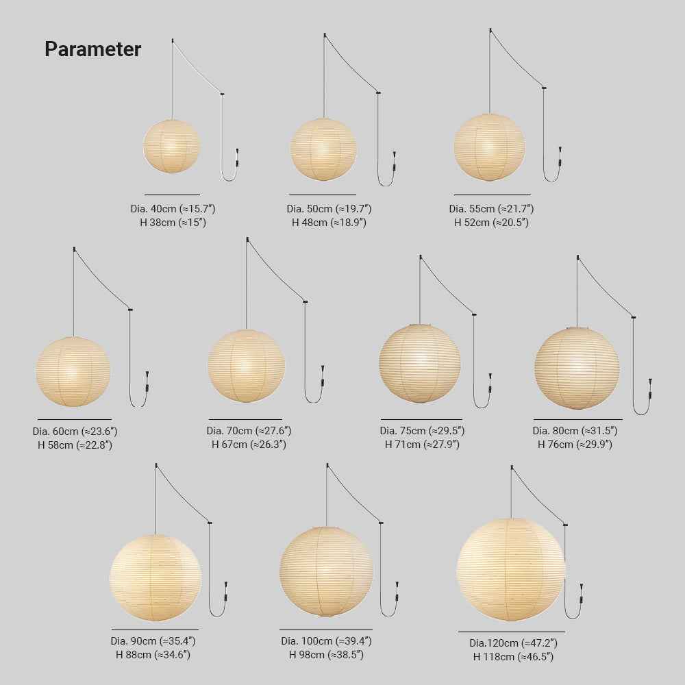 Sylin Suspension Déportée en Soie de Mûrier - Neutralighting