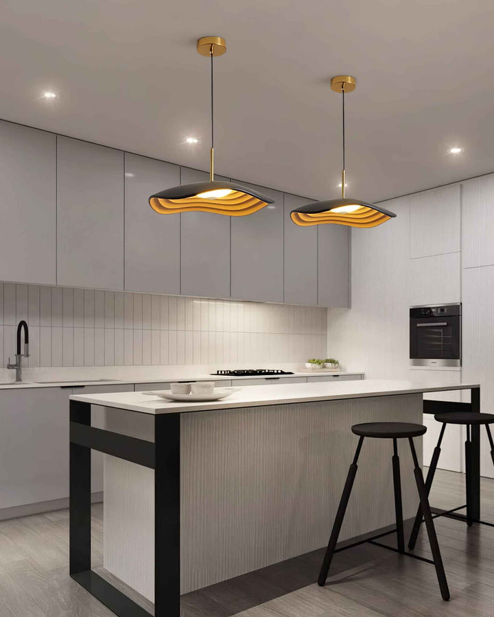 Ovelis Lampe Suspension Forme de Vague - Neutralighting