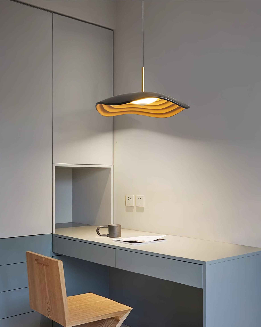 Ovelis Lampe Suspension Forme de Vague - Neutralighting