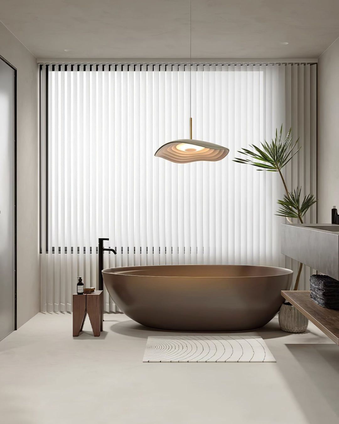 Ovelis Lampe Suspension Forme de Vague - Neutralighting