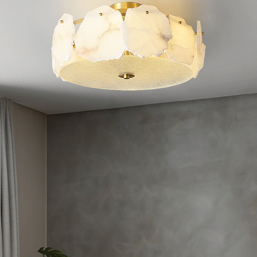 Amara Plafonnier en Albâtre à Encastrer - Neutralighting