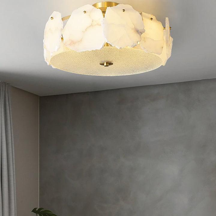 Amara Plafonnier en Albâtre à Encastrer - Neutralighting