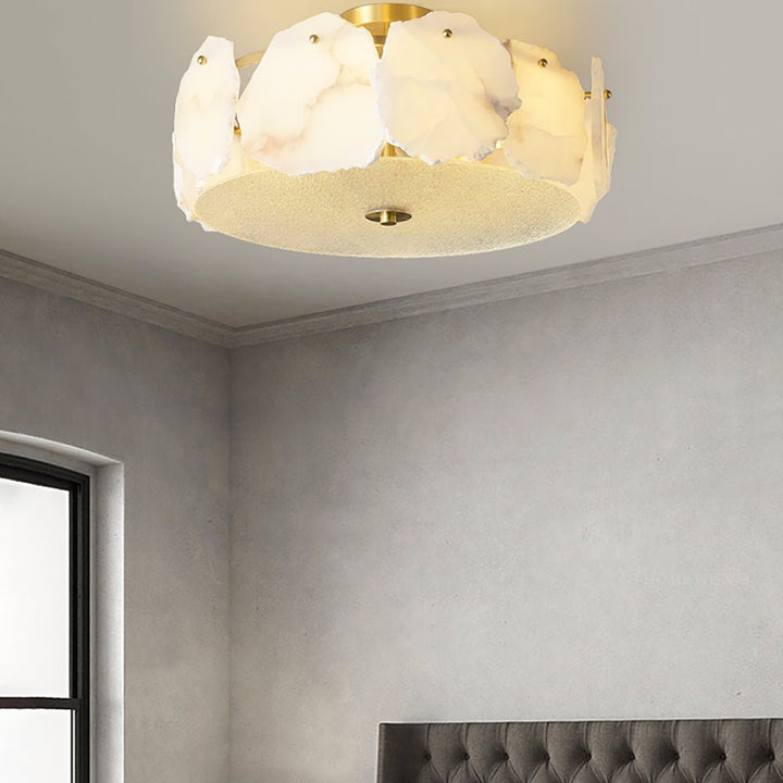 Amara Plafonnier en Albâtre à Encastrer - Neutralighting