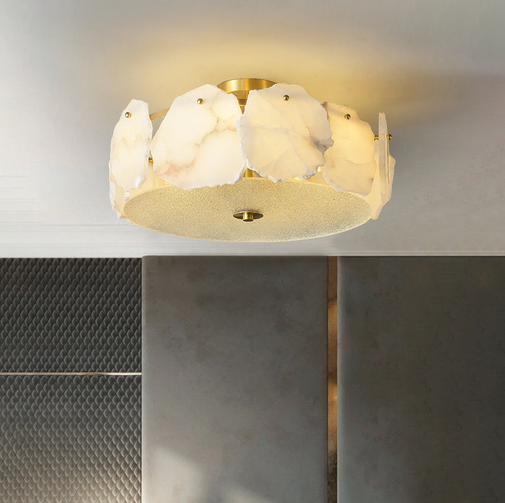 Amara Plafonnier en Albâtre à Encastrer - Neutralighting
