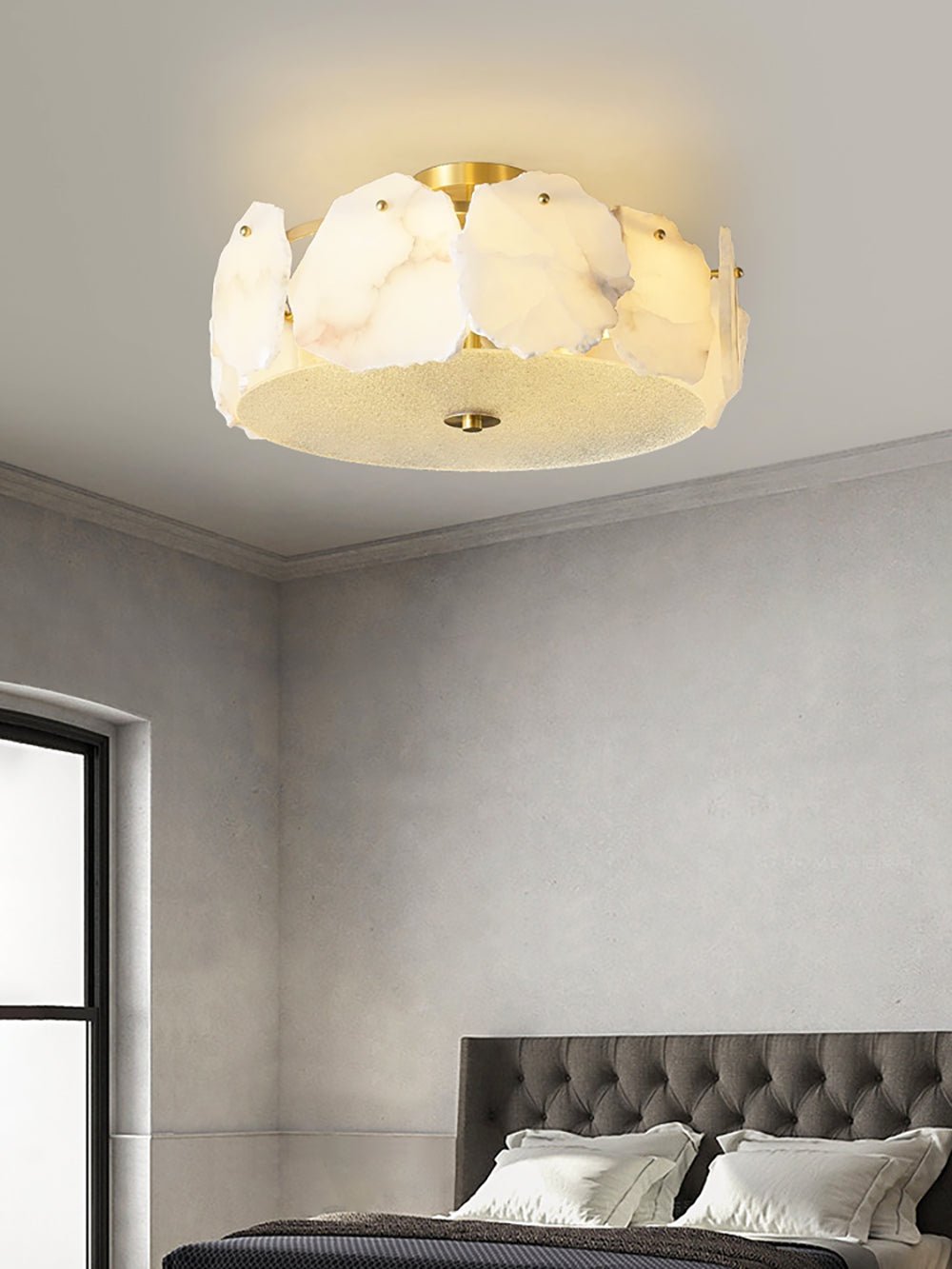 Amara Plafonnier en Albâtre à Encastrer - Neutralighting