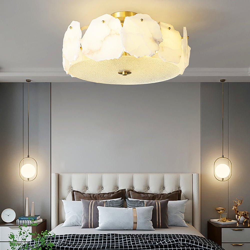 Amara Plafonnier en Albâtre à Encastrer - Neutralighting