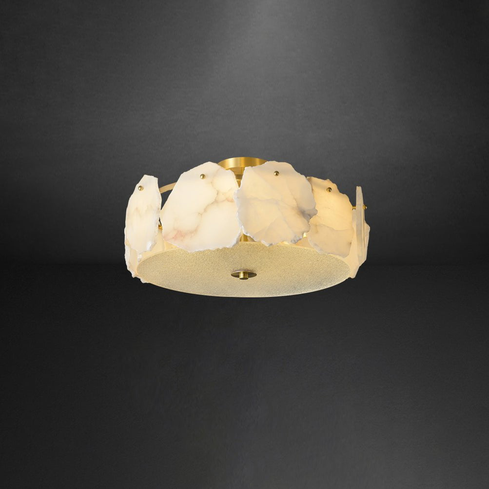 Amara Plafonnier en Albâtre à Encastrer - Neutralighting