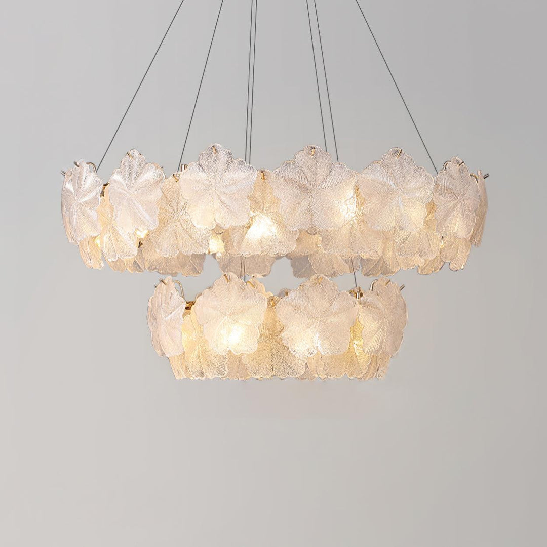 Vitheir Chandelier en Verre Floral - Neutralighting