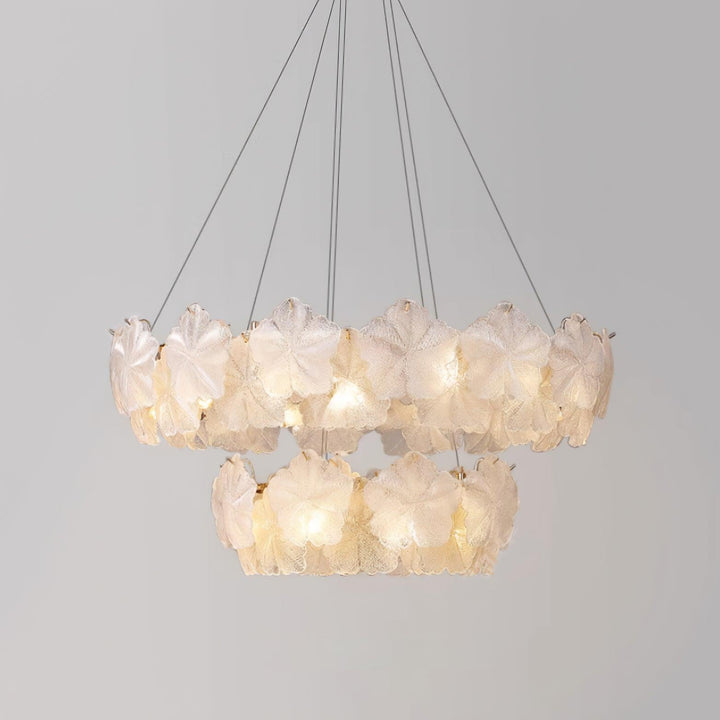 Vitheir Chandelier en Verre Floral - Neutralighting