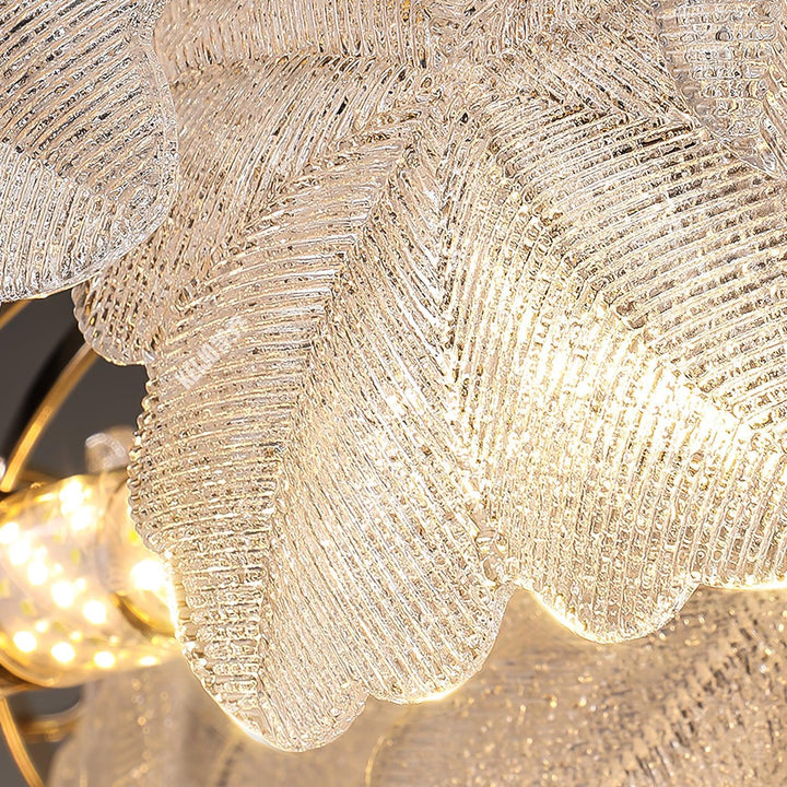 Vitheir Chandelier en Verre Floral - Neutralighting