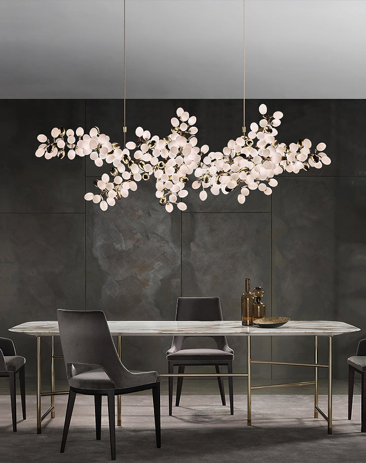 Cithaila Lustre Postmoderne De Luxe En Métal Et Verre - Neutralighting