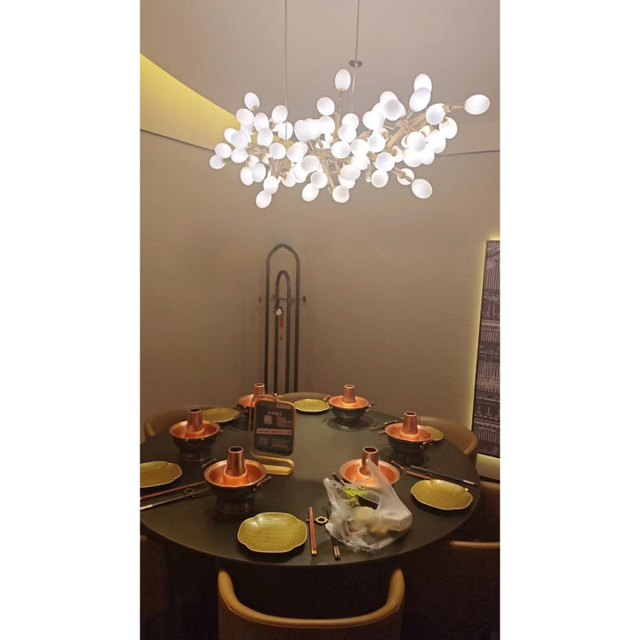 Cithaila Lustre Postmoderne De Luxe En Métal Et Verre - Neutralighting