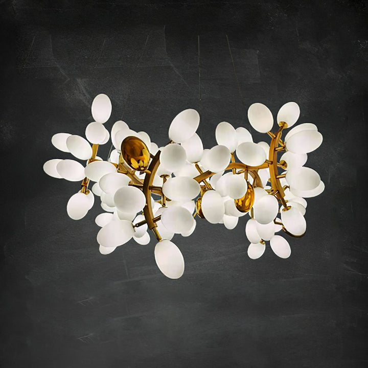 Cithaila Lustre Postmoderne De Luxe En Métal Et Verre - Neutralighting