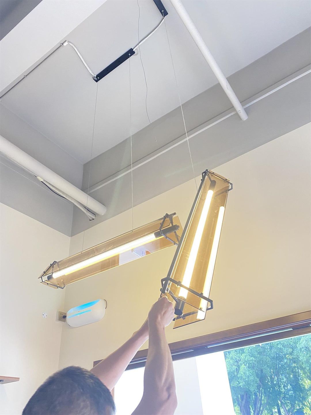 Lunaris Lampe Pendante Minimaliste en Verre - Neutralighting