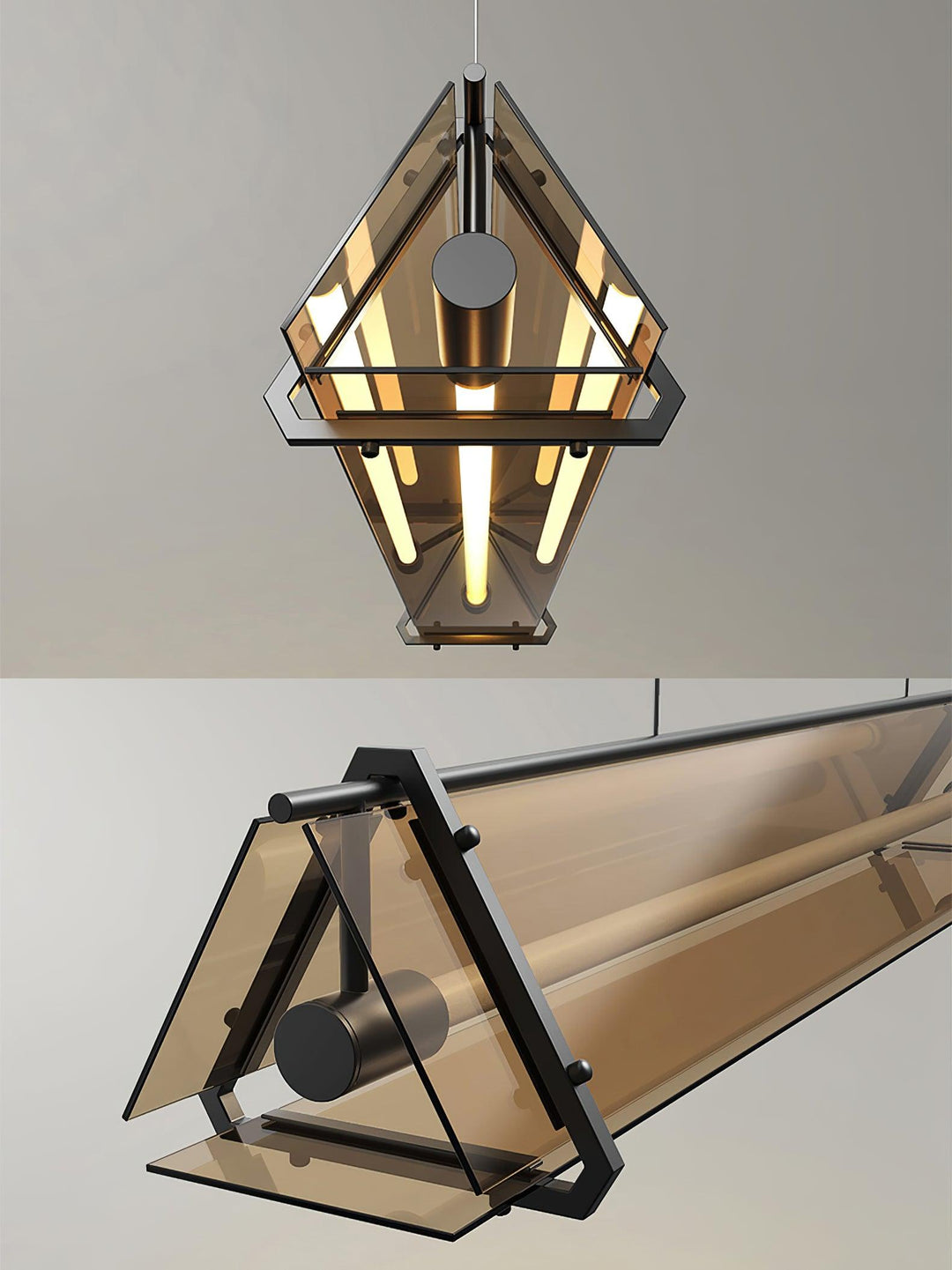 Lunaris Lampe Pendante Minimaliste en Verre - Neutralighting