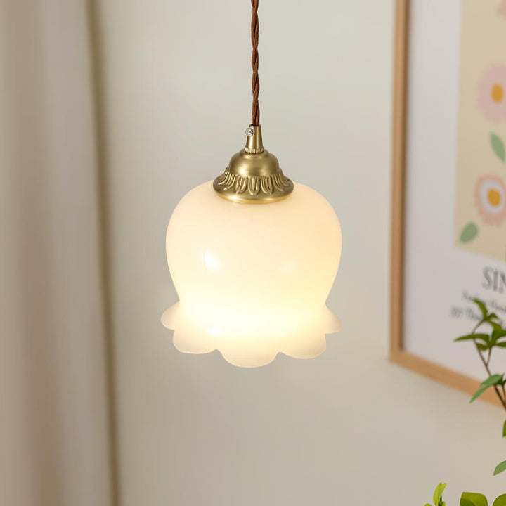 Solviance Suspension Glam en Laiton et Résine - Neutralighting