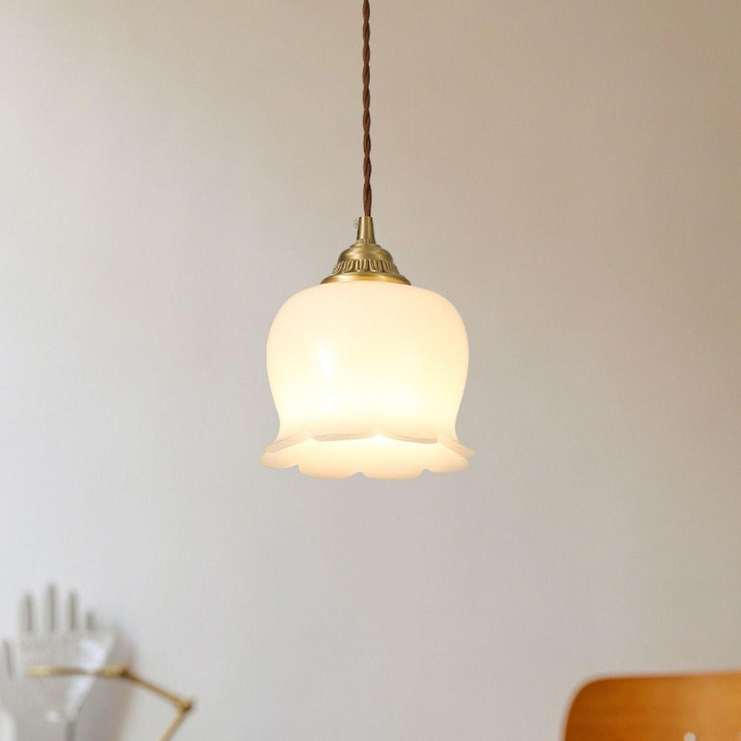 Solviance Suspension Glam en Laiton et Résine - Neutralighting
