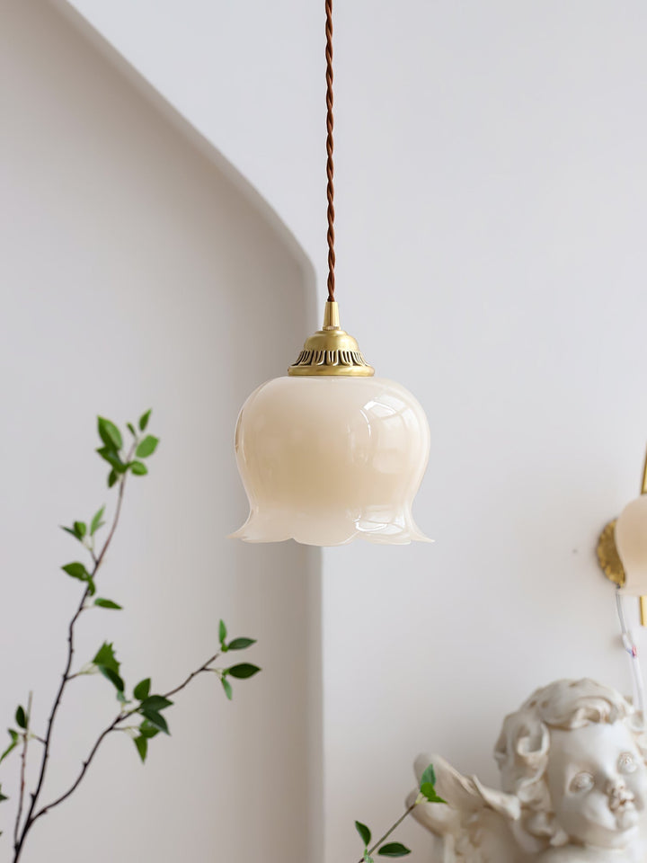 Solviance Suspension Glam en Laiton et Résine - Neutralighting