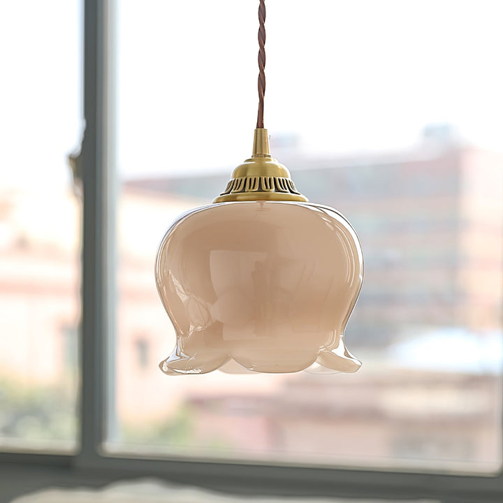 Solviance Suspension Glam en Laiton et Résine - Neutralighting