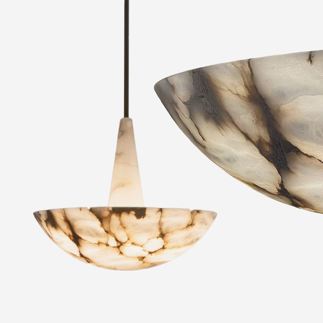 Nysilos Suspension Albâtre Métal Nordic Premium - Neutralighting