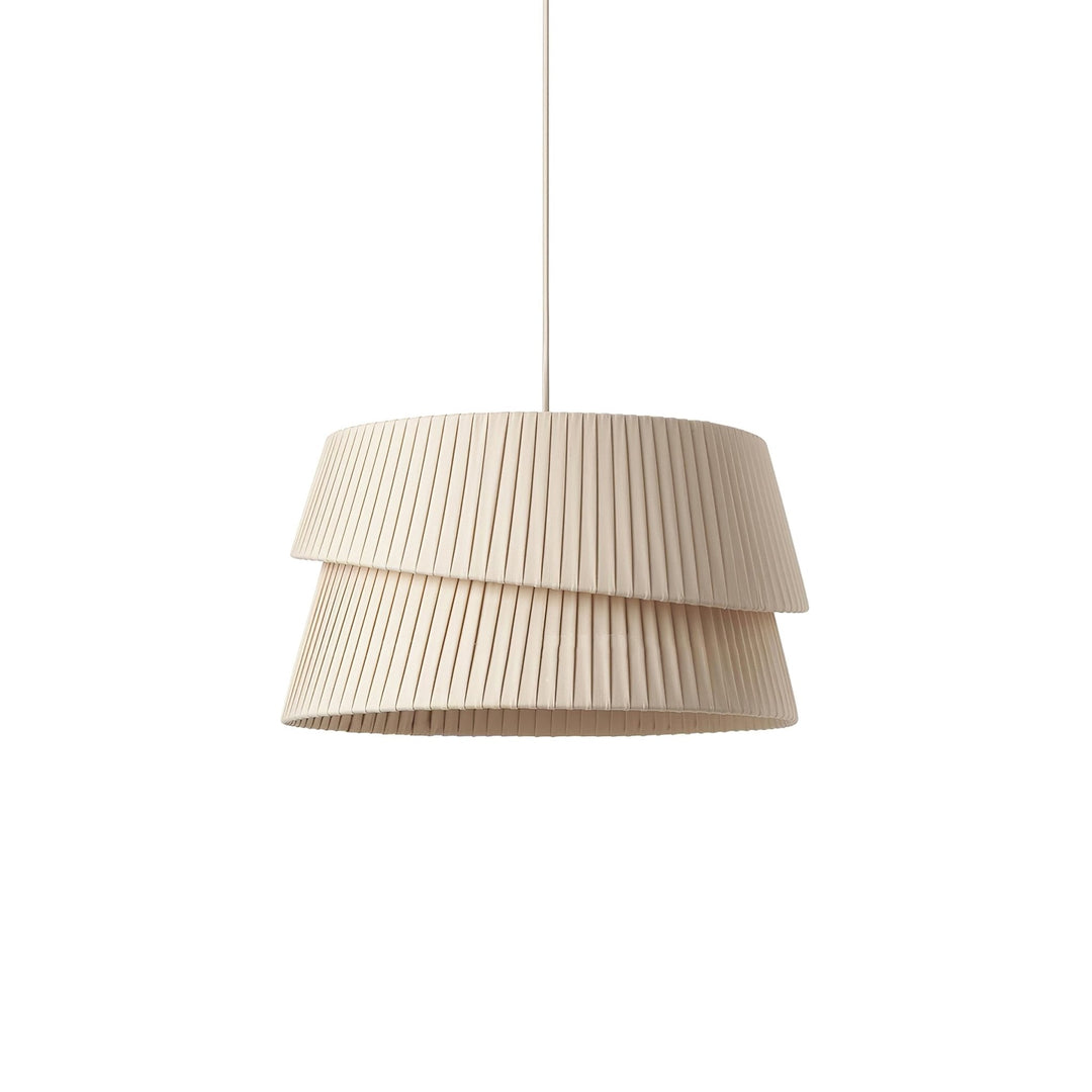 Ilira Lampe Pendante Tissu Twist Élégance Premium - Neutralighting